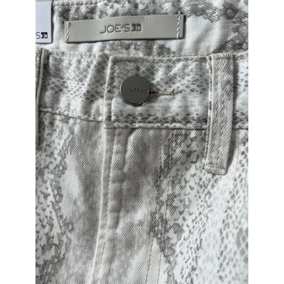 Joe’s A-Line Mini Skirt High Rise Snake Print Cut Hem ( 27 ) - Picture 4 of 5